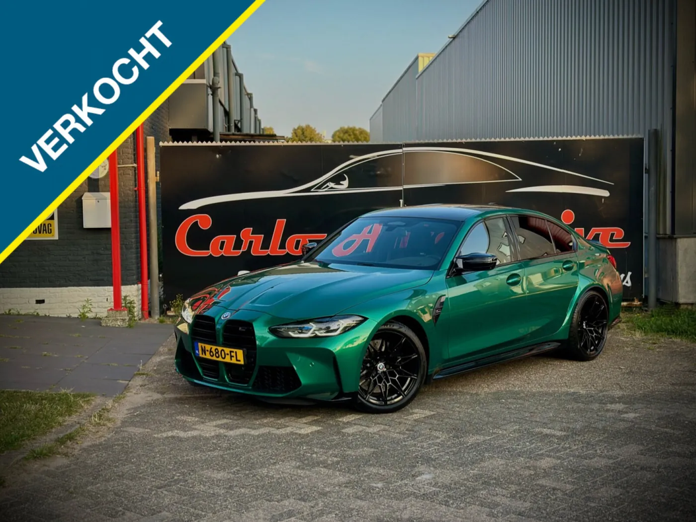 BMW M3 — 3-serie Competition CARBONSEATS|LASER|360 VOL!